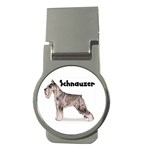 Schnauzer Money Clip (Round)