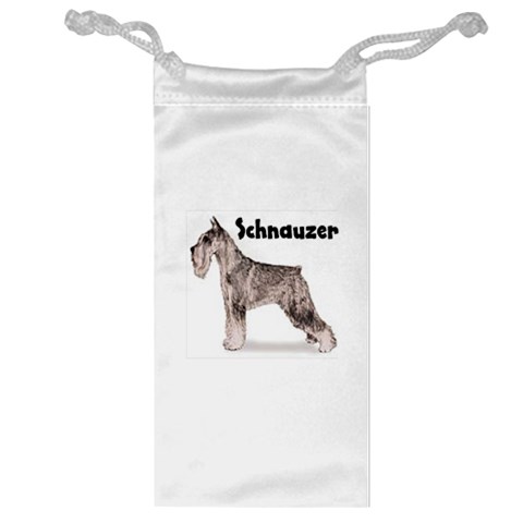 Schnauzer Jewelry Bag from ArtsNow.com Front