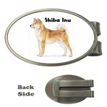 Shiba Inu Money Clip (Oval)