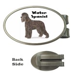 Water Spaniel Money Clip (Oval)