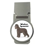 Water Spaniel Money Clip (Round)