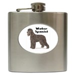 Water Spaniel Hip Flask (6 oz)