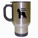 Water Spaniel Travel Mug (Silver Gray)