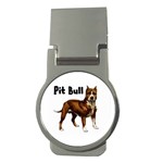 Pit Bull Money Clip (Round)