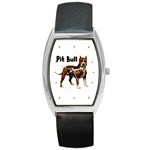 Pit Bull Barrel Style Metal Watch