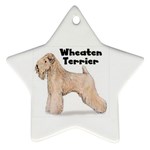 Wheaten Terrier Ornament (Star)