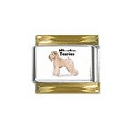 Wheaten Terrier Gold Trim Italian Charm (9mm)