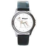 Whippet Round Metal Watch