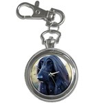 Afghan Hound Black Key Chain Watch