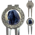 Afghan Hound Black 3-in-1 Golf Divot