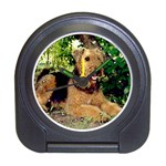 Airedale Terrier Travel Alarm Clock