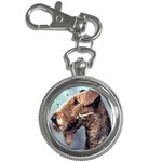 Airedale Terrier Key Chain Watch