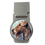 Airedale Terrier Money Clip (Round)