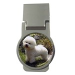 Bichon Frise Money Clip (Round)