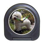 Bichon Frise Travel Alarm Clock