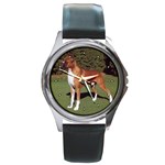 Boxer Round Metal Watch