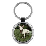 Bull Terrier Key Chain (Round)