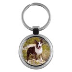 Bull Terrier Key Chain (Round)