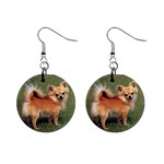 Chihuahua 1  Button Earrings