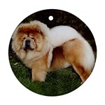 Chow Chow Ornament (Round)