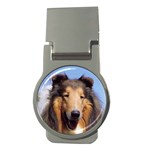 Collie Money Clip (Round)