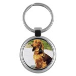 Dachshund Key Chain (Round)