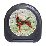 Doberman Pinscher Travel Alarm Clock