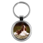 English Springer Spaniel Key Chain (Round)