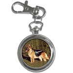 German Shepherd Key Chain Watch