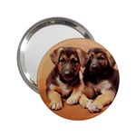 German Shepherd Puppies 2.25  Handbag Mirror