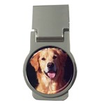 Golden Retriever Money Clip (Round)