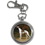 Greyhound Key Chain Watch