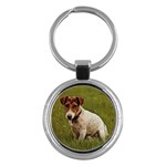 Jack Russell Terrier Key Chain (Round)