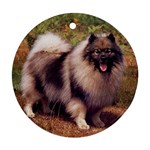 Keeshond Ornament (Round)