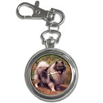 Keeshond Key Chain Watch