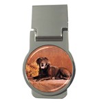 Labrador Retriever Lab Money Clip (Round)