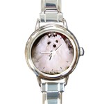 Maltese Round Italian Charm Watch