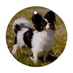 Papillon Ornament (Round)