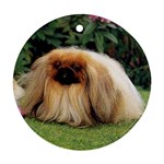 Pekingese Ornament (Round)