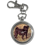 Pug Key Chain Watch