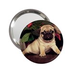 Pug Puppy 2.25  Handbag Mirror