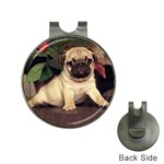 Pug Puppy Golf Ball Marker Hat Clip