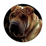 Shar Pei Ornament (Round)