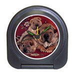 Shar Pei Puppy Travel Alarm Clock