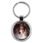 Shetland Sheepdog Sheltie Key Chain (Round)