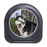 Siberian Husky Travel Alarm Clock