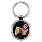 Shih Tzu Key Chain (Round)