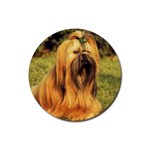 Shih Tzu Rubber Round Coaster (4 pack)