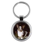 Welsh Corgi Pembroke Key Chain (Round)