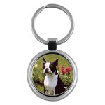 Boston Terrier Key Chain (Round)